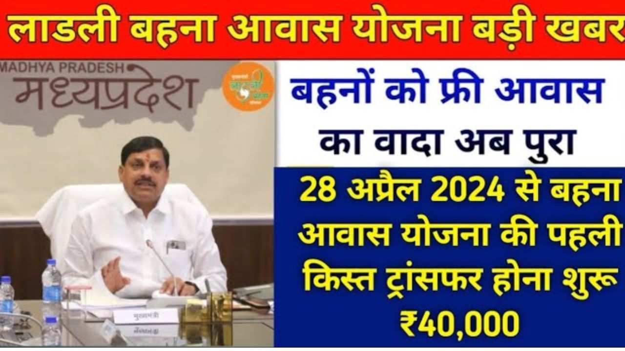 लाडली बहना आवास योजना मिलेगा ₹200000 | Ladli Bahna Awas Yojana New Update | ladli behna awas mp