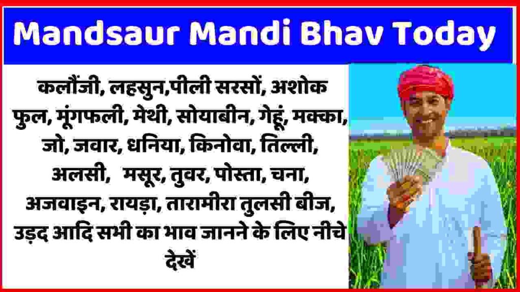 Mandsaur Mandi Bhav Today 