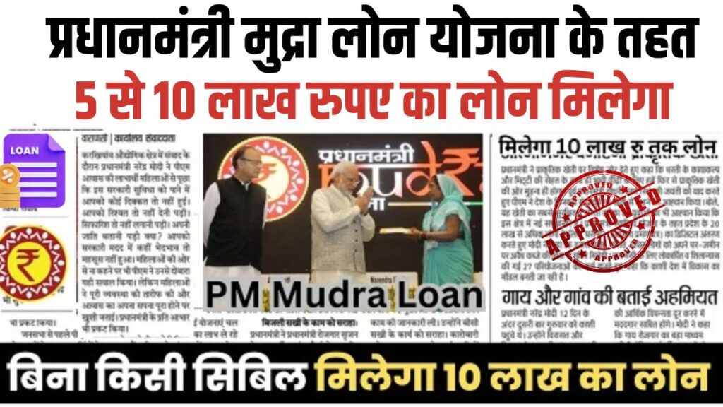 PM Mudra Loan Scheme 2024